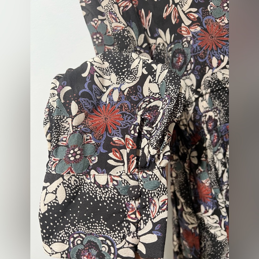 Free People Boho Chic Printed Dress Size M - Picture 8 of 11